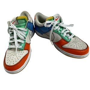 Grade School Nike Dunk Low 'Nike 101' (GS)‎ Kids 7Y Multi Color [DX3363-100]